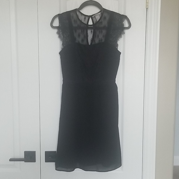 H&M Black Dress w/ Lace Detailing - Picture 2 of 4
